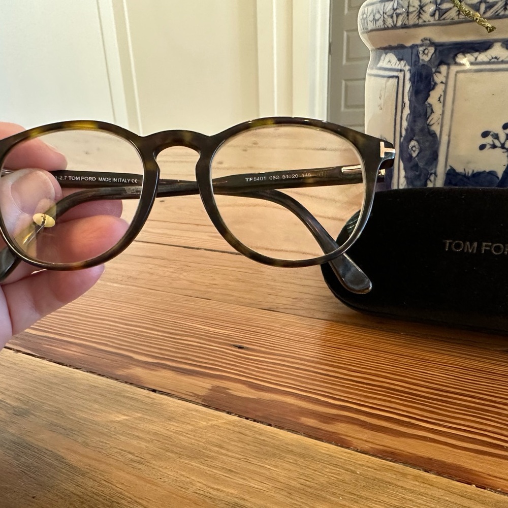 Tom Ford Black and Brown Glasses
